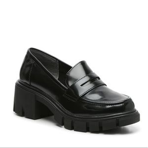 Black Penny Loafers